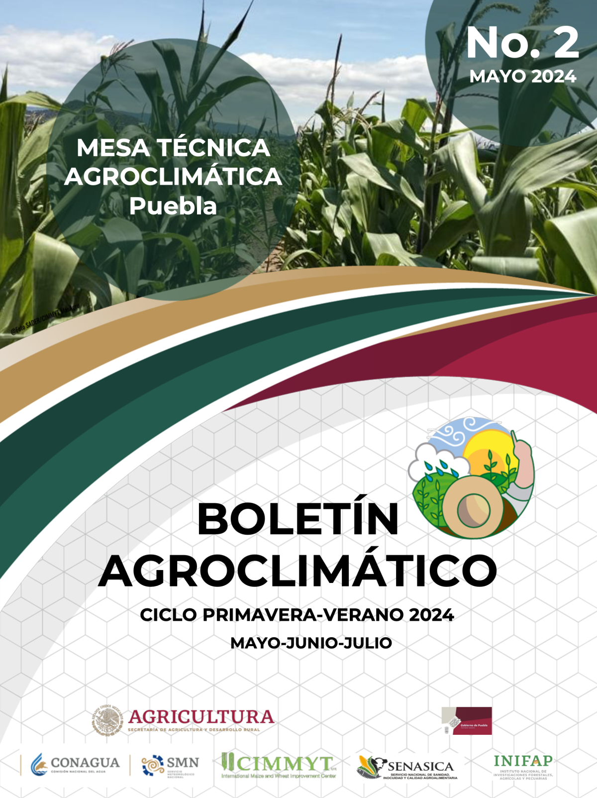 Boletín Agroclimático Puebla (mayo-julio 2024)